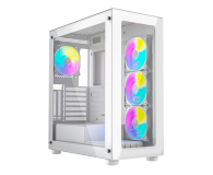 GEMBIRD Midi Tower Fornax X450MAX ATX biała CCC-FC-X450MAX-W - 1184611 - zdjęcie 1